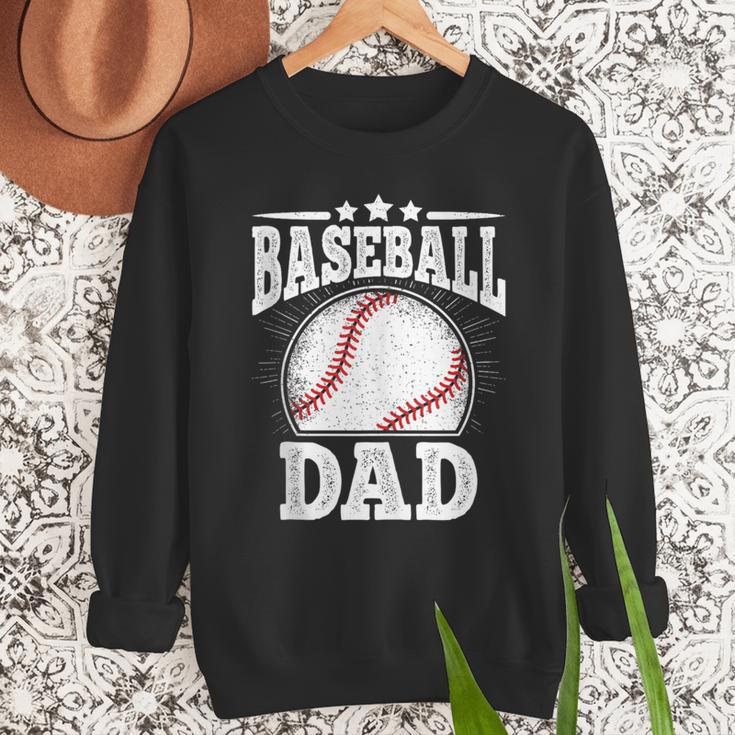 Baseball Dad Vintage Baseball Player Daddy Men Men Sweatshirt Baseball Dad Vintage Baseball Player Daddy Men Men Sweatshirt