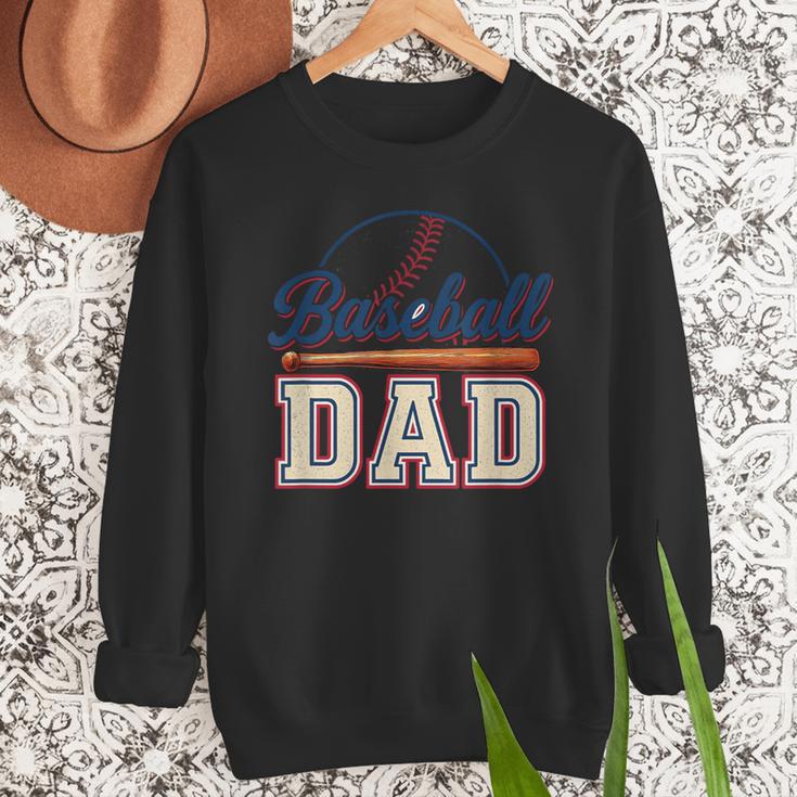 Baseball Dad Vintage Sports For Proud Fathers Men Sweatshirt Baseball Dad Vintage Sports For Proud Fathers Men Sweatshirt