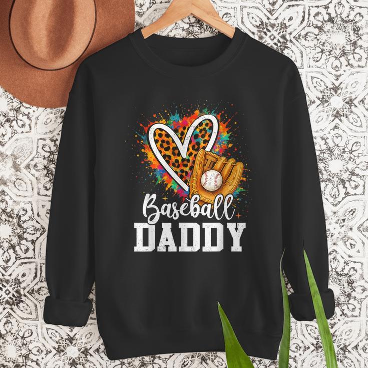 Baseball Daddy Fathers Day Men Sweatshirt Baseball Daddy Fathers Day Men Sweatshirt