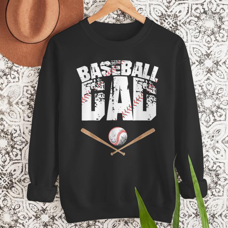 Fathers Day Baseball Dad Men Sweatshirt Fathers Day Baseball Dad Men Sweatshirt