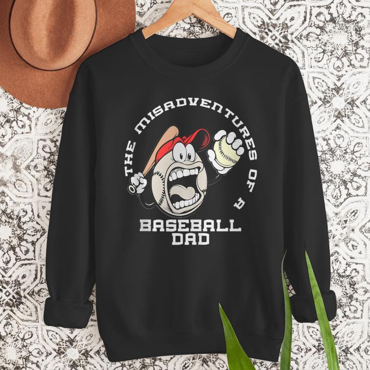 The Misadventures Of A Baseball Dad Men Sweatshirt The Misadventures Of A Baseball Dad Men Sweatshirt