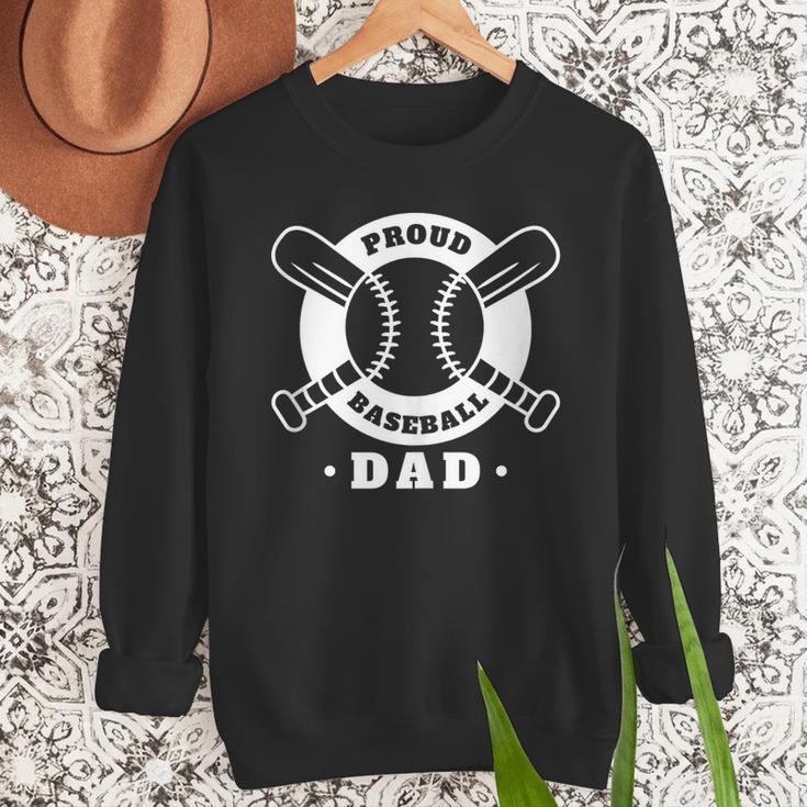Proud Baseball Dad Baseball Dad Men Sweatshirt