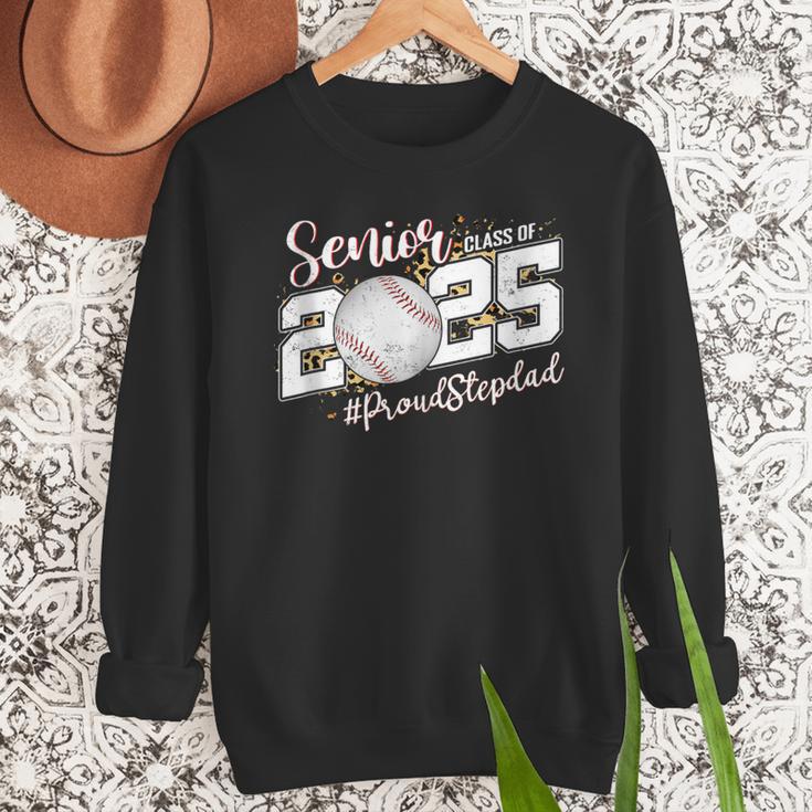 Proud Stepdad Of A 2025 Senior Baseball Dad Graduation Men Sweatshirt Proud Stepdad Of A 2025 Senior Baseball Dad Graduation Men Sweatshirt