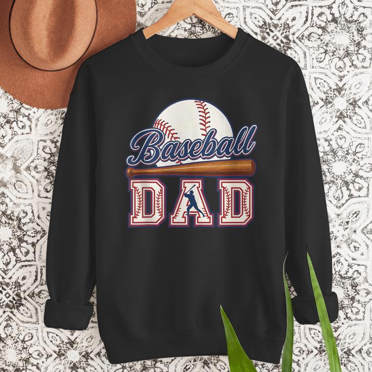 Retro Baseball Dad Father's Day Men Sweatshirt Retro Baseball Dad Father's Day Men Sweatshirt