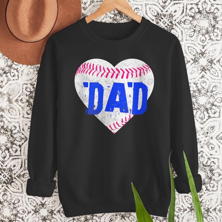 Softball Dad Baseball Dad Tee Ball Dad Men Sweatshirt