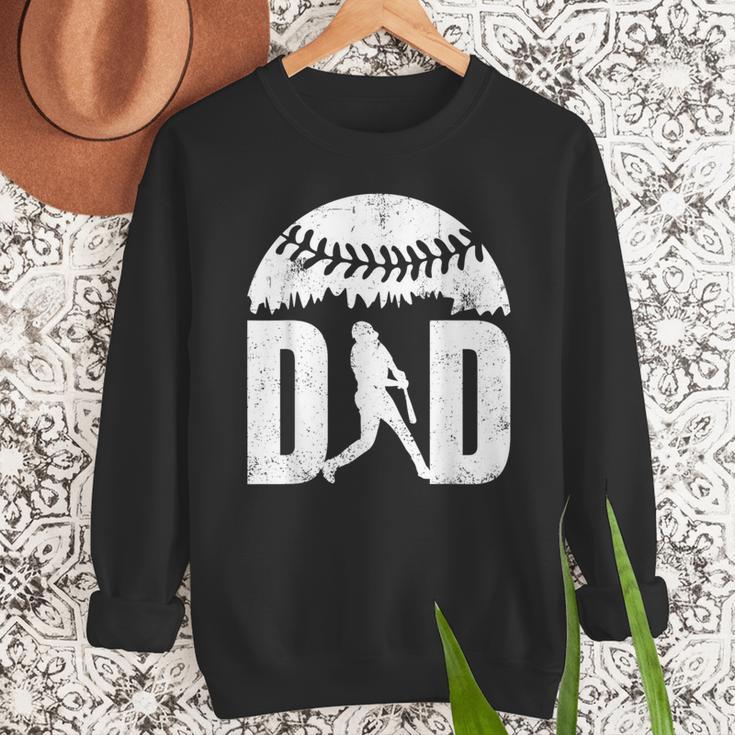 Vintage Baseball Dad Clothing Daddy Father's Day Men Sweatshirt Vintage Baseball Dad Clothing Daddy Father's Day Men Sweatshirt