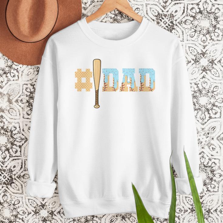 1 Dad Baseball Ice Cream Drip Fathers Day Baseball Daddy Premium Men Sweatshirt 1 Dad Baseball Ice Cream Drip Fathers Day Baseball Daddy Premium Men Sweatshirt