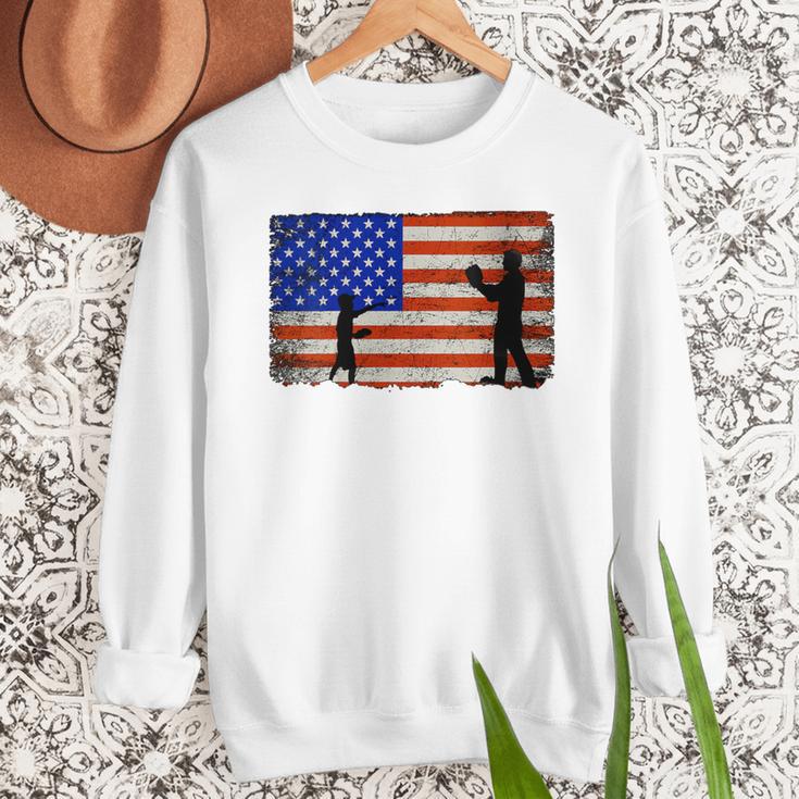 Baseball Coach Baseball Dad American Flag Men Sweatshirt Baseball Coach Baseball Dad American Flag Men Sweatshirt