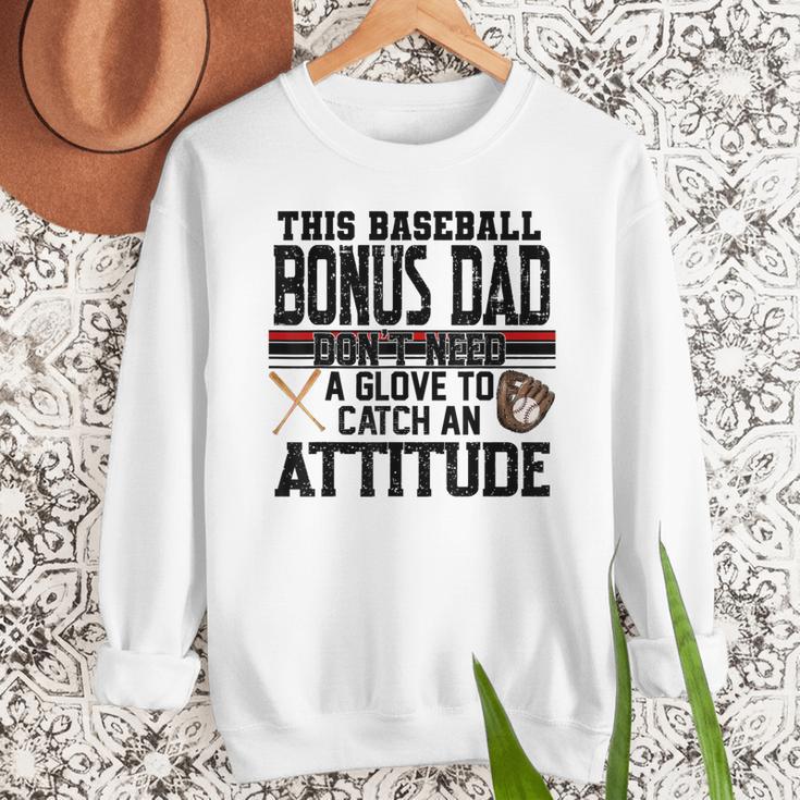 This Baseball Dad Don’t Need A Glove To Catch An Attitude Men Sweatshirt This Baseball Dad Don’t Need A Glove To Catch An Attitude Men Sweatshirt