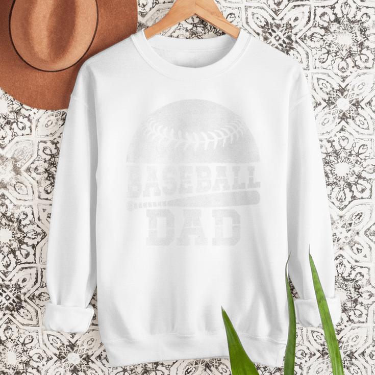 Baseball Dad Father's Day Men Premium Men Sweatshirt Baseball Dad Father's Day Men Premium Men Sweatshirt