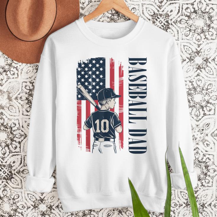 Baseball Dad Flag Tee I Raised Mine Ballpark Dad Men Sweatshirt Baseball Dad Flag Tee I Raised Mine Ballpark Dad Men Sweatshirt