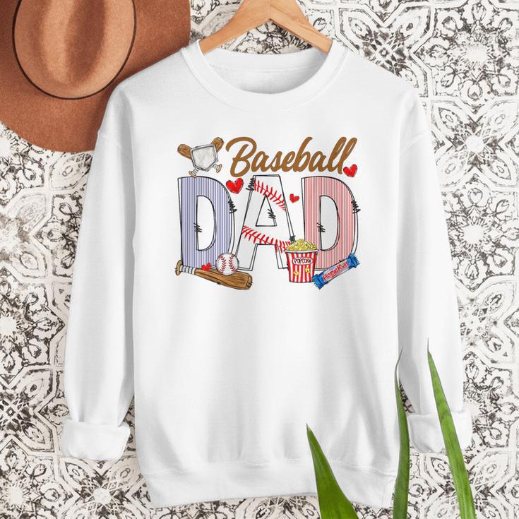 Baseball Dad Game Day Sport Lovers Baseball Fathers Day Men Sweatshirt Baseball Dad Game Day Sport Lovers Baseball Fathers Day Men Sweatshirt