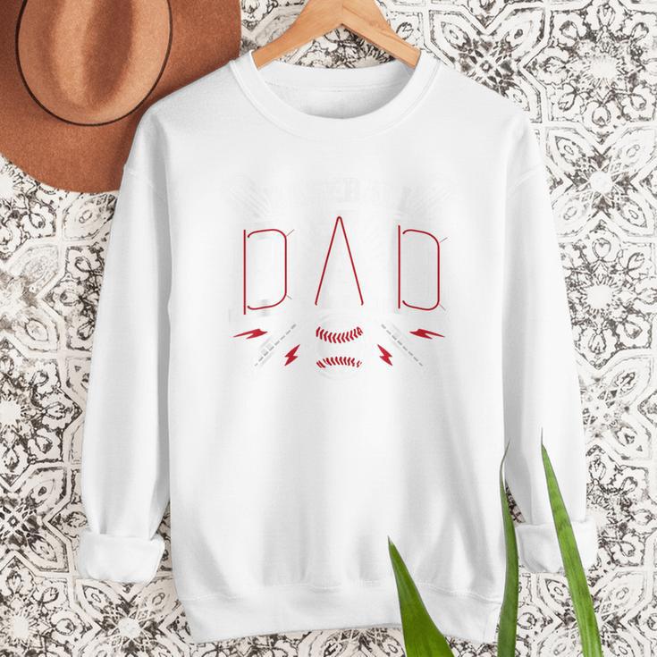 Baseball Dad Happy Fathers Day Men Sweatshirt