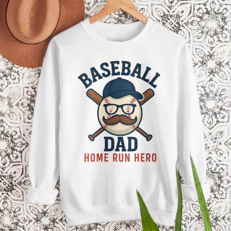 Baseball Dad Home Run Hero For Sports Dad Coach Men Sweatshirt Baseball Dad Home Run Hero For Sports Dad Coach Men Sweatshirt