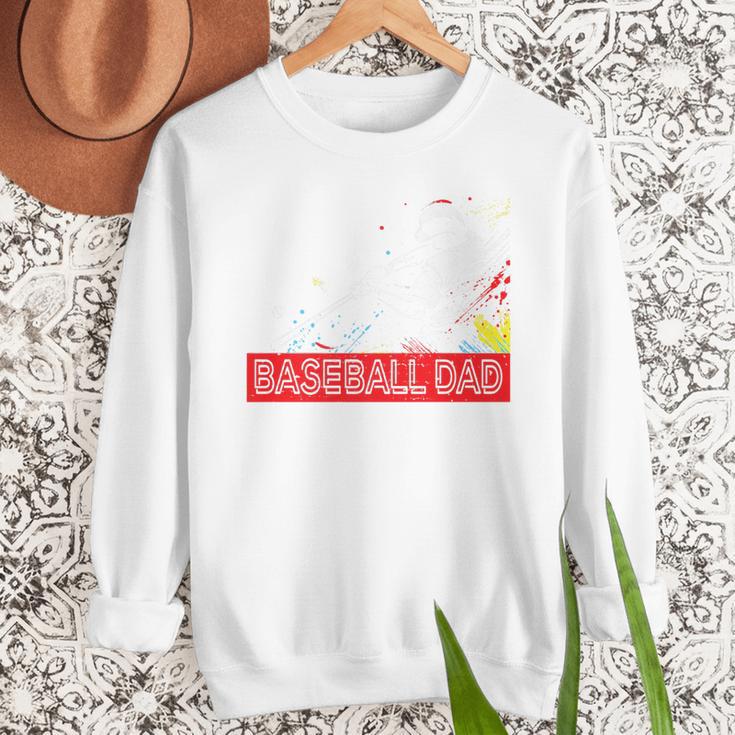 Baseball Dad Baseball Pop Art Baseball Sport Team Premium Men Sweatshirt Baseball Dad Baseball Pop Art Baseball Sport Team Premium Men Sweatshirt