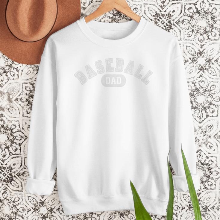 Baseball Dad School Sports Baseball Fan Father's Day Premium Tri-Blend Men Sweatshirt Baseball Dad School Sports Baseball Fan Father's Day Premium Tri-Blend Men Sweatshirt