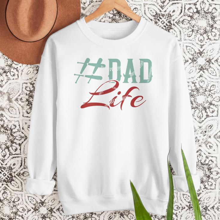 Dad Life Softball Baseball Daddy Sports Father’s Day Premium Men Sweatshirt Dad Life Softball Baseball Daddy Sports Father’s Day Premium Men Sweatshirt
