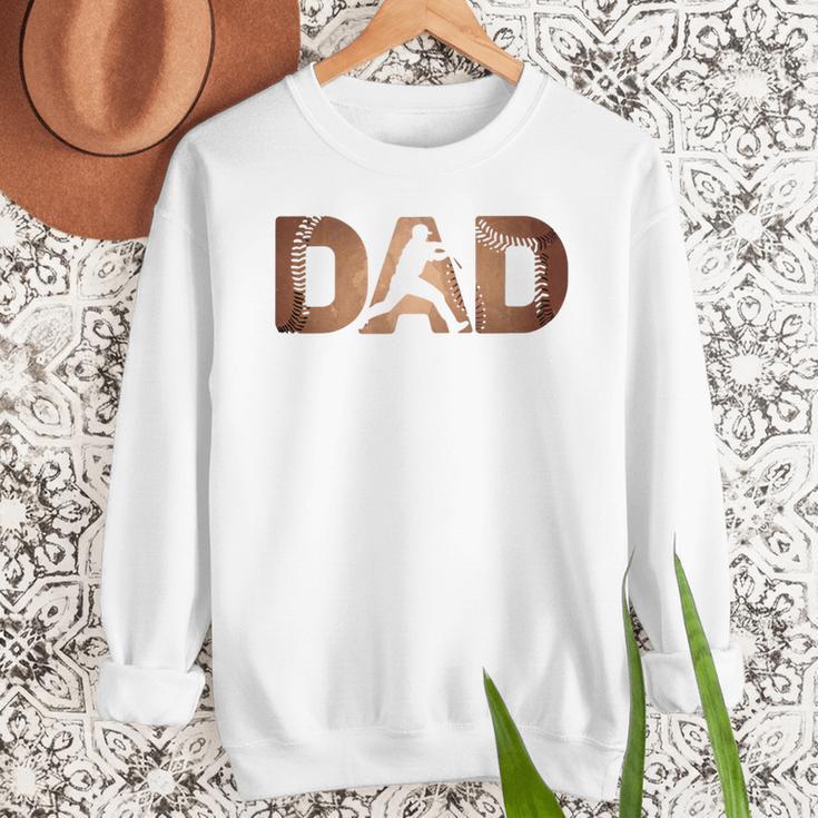 Fathers Day Baseball Player Baseball Dad Premium Men Sweatshirt Fathers Day Baseball Player Baseball Dad Premium Men Sweatshirt