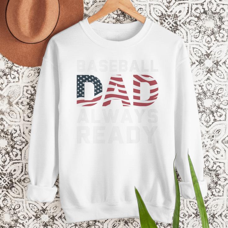 Homerun Baseball Dad Baseball Lovers Father Fathers Day Premium Men Sweatshirt Homerun Baseball Dad Baseball Lovers Father Fathers Day Premium Men Sweatshirt