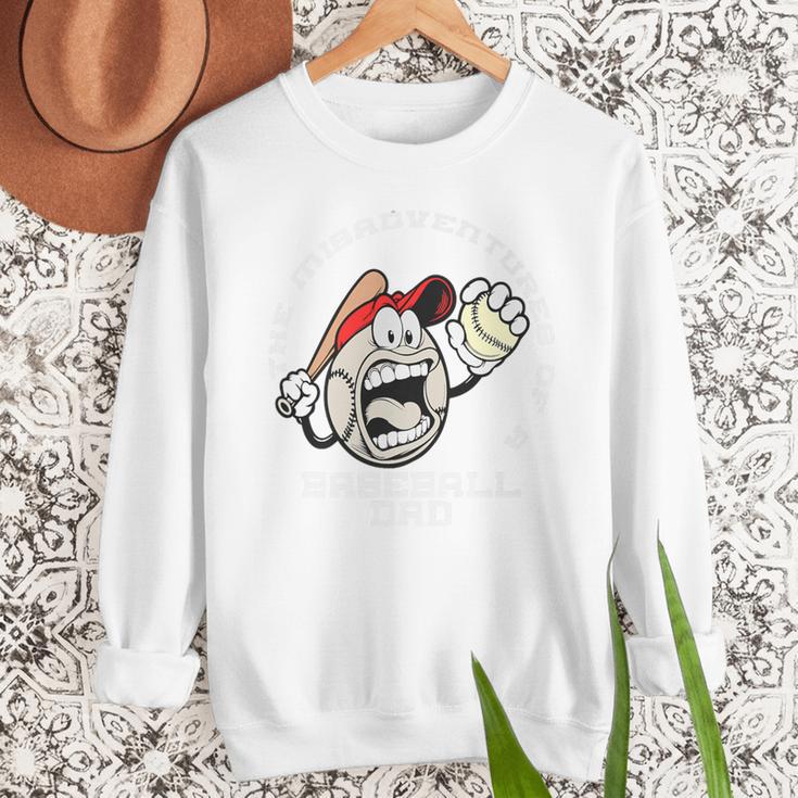 The Misadventures Of A Baseball Dad Premium Men Sweatshirt