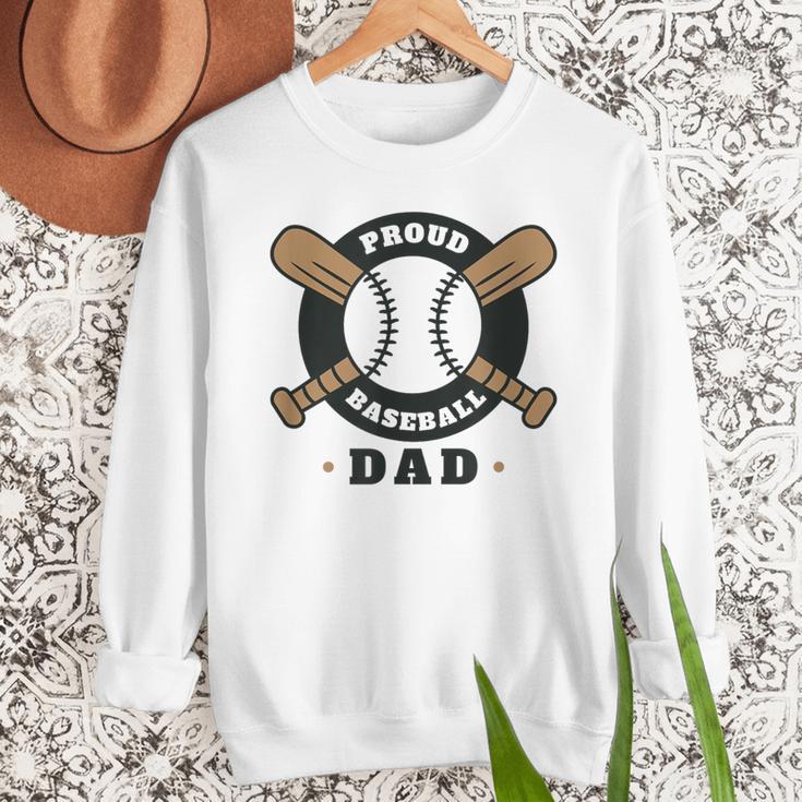Proud Baseball Dad Men Sweatshirt Proud Baseball Dad Men Sweatshirt