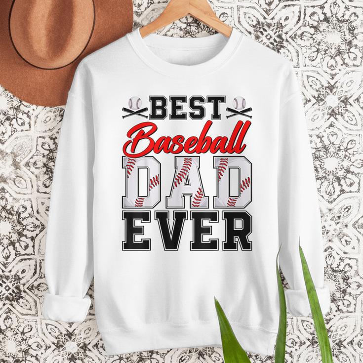 Retro Best Baseball Dad Ever Daddy Happy Fathers Day Men Men Sweatshirt Retro Best Baseball Dad Ever Daddy Happy Fathers Day Men Men Sweatshirt