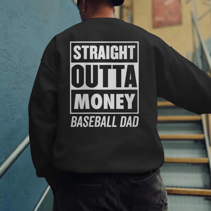 Baseball Dad Joke Men's Sweatshirt Back Print