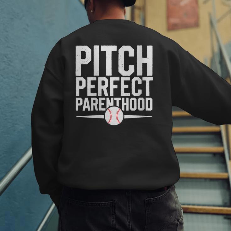 Baseball Dad Baseball Lovers Homerun Fathers Day Father Men's Sweatshirt Back Print Baseball Dad Baseball Lovers Homerun Fathers Day Father Men's Sweatshirt Back Print