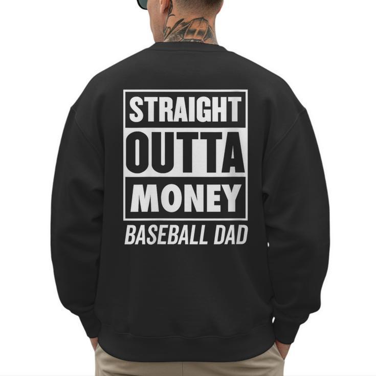 Baseball Dad Joke Men's Sweatshirt Back Print