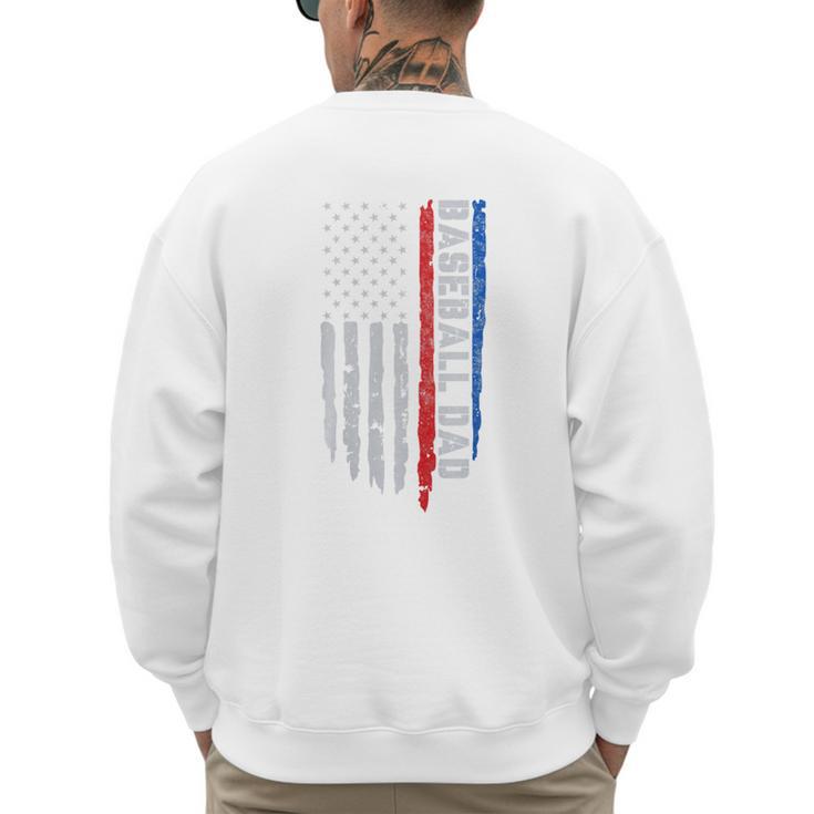 Vintage Baseball US Flag Tee Baseball Dad Player Coach Premium Tri-Blend Men's Sweatshirt Back Print Vintage Baseball US Flag Tee Baseball Dad Player Coach Premium Tri-Blend Men's Sweatshirt Back Print