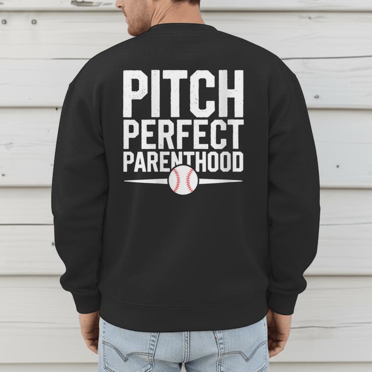 Baseball Dad Baseball Lovers Homerun Fathers Day Father Men's Sweatshirt Back Print Baseball Dad Baseball Lovers Homerun Fathers Day Father Men's Sweatshirt Back Print