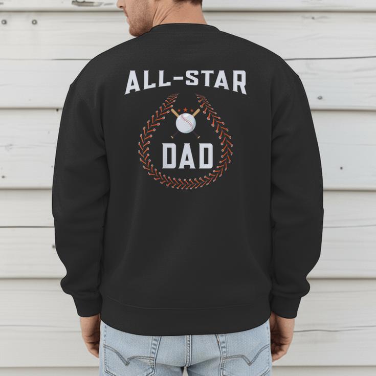 Dad Baseball Tee For Men And Dad Birthday Baseball Dad Men's Sweatshirt Back Print Dad Baseball Tee For Men And Dad Birthday Baseball Dad Men's Sweatshirt Back Print
