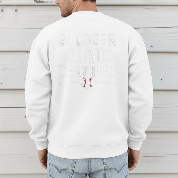 Baseball Dad Father Fathers Day Baseball Lovers Homerun Premium Men's Sweatshirt Back Print Baseball Dad Father Fathers Day Baseball Lovers Homerun Premium Men's Sweatshirt Back Print