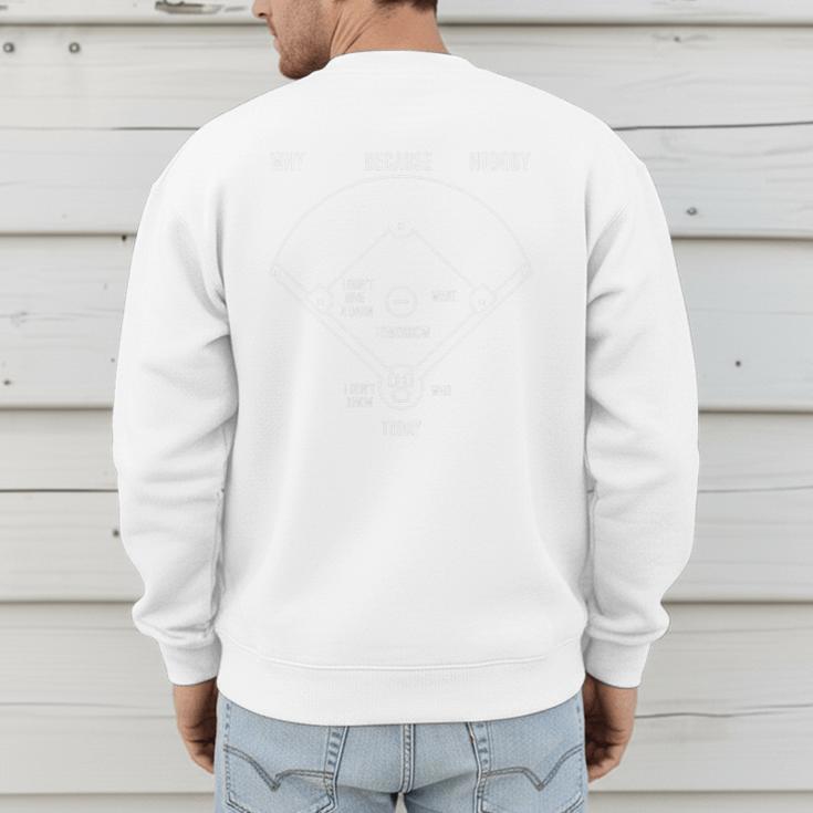 Dad Baseball Sarcastic Saying Baseball Dad Premium Tri-Blend Men's Sweatshirt Back Print Dad Baseball Sarcastic Saying Baseball Dad Premium Tri-Blend Men's Sweatshirt Back Print