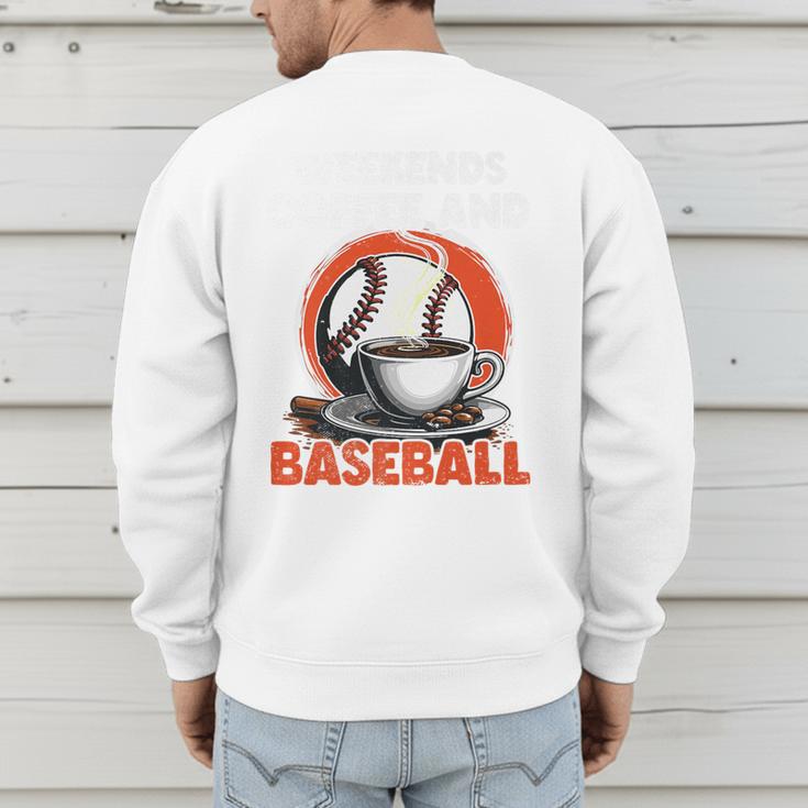 Fathers Day Baseball Dad Parent Premium Men's Sweatshirt Back Print Fathers Day Baseball Dad Parent Premium Men's Sweatshirt Back Print