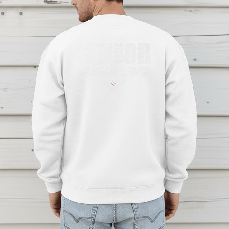 Senior Baseball Dad 2025 Team Parent Helper Class Of 2025 Premium Men's Sweatshirt Back Print
