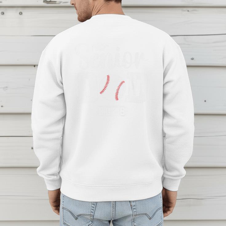 Senior Baseball Dad Class Of 2025 Senior Dad Graduation 2025 Premium Men's Sweatshirt Back Print Senior Baseball Dad Class Of 2025 Senior Dad Graduation 2025 Premium Men's Sweatshirt Back Print
