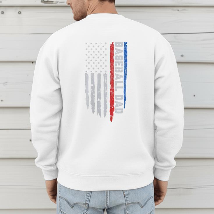 Vintage Baseball US Flag Tee Baseball Dad Player Coach Premium Tri-Blend Men's Sweatshirt Back Print Vintage Baseball US Flag Tee Baseball Dad Player Coach Premium Tri-Blend Men's Sweatshirt Back Print