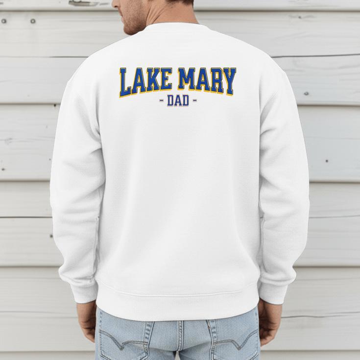 Vintage Lake Mary Florida Baseball Dad Lovers An Fans Men's Sweatshirt Back Print Vintage Lake Mary Florida Baseball Dad Lovers An Fans Men's Sweatshirt Back Print