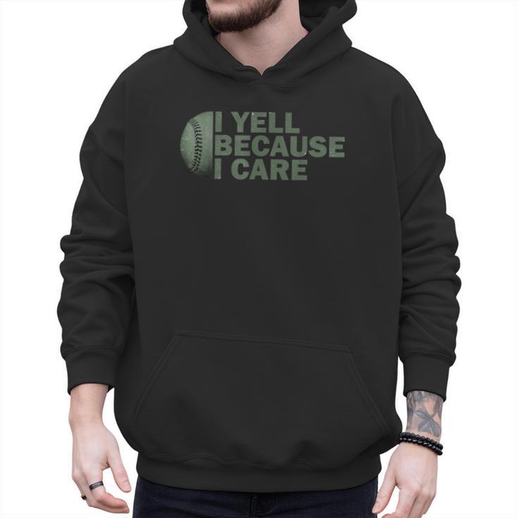 Baseball Art For Men Humor Baseball Dad Men Hoodie