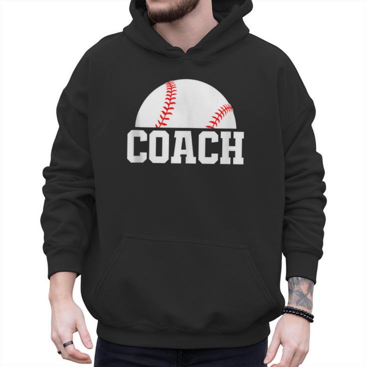 Baseball Coach Little League Baseball Dad Athletic Sports Men Hoodie