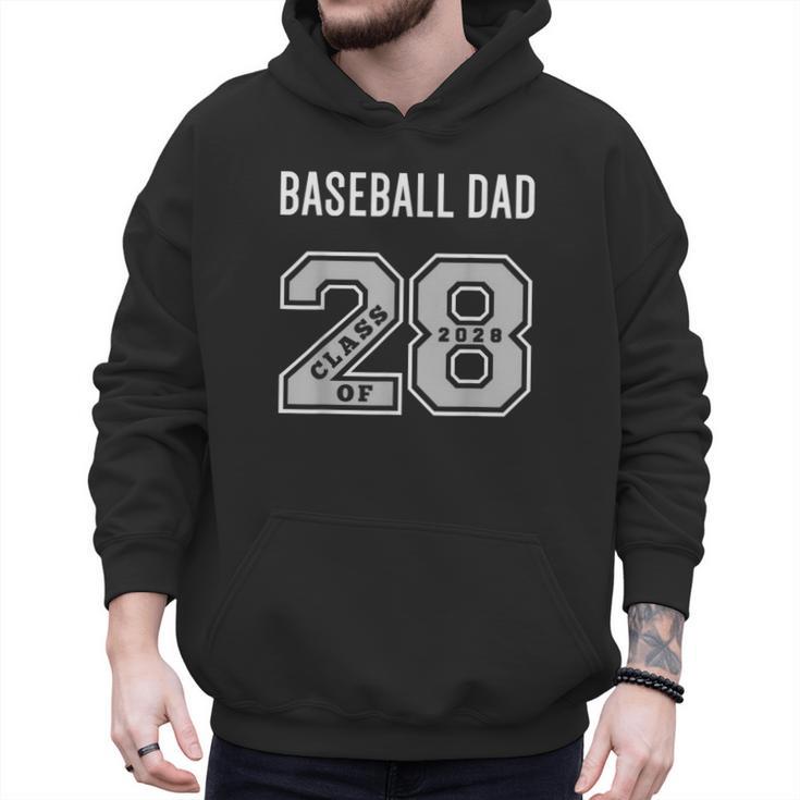 BASEBALL DAD CLASS OF 2028 BASEBALL DAD 28 CLASS OF 28 Men Hoodie