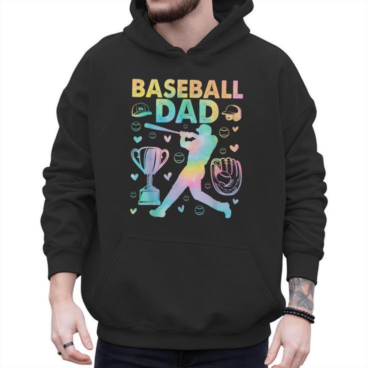 Baseball Dad Cool Fathers Day Coach Player Daddy Papa Men Men Hoodie