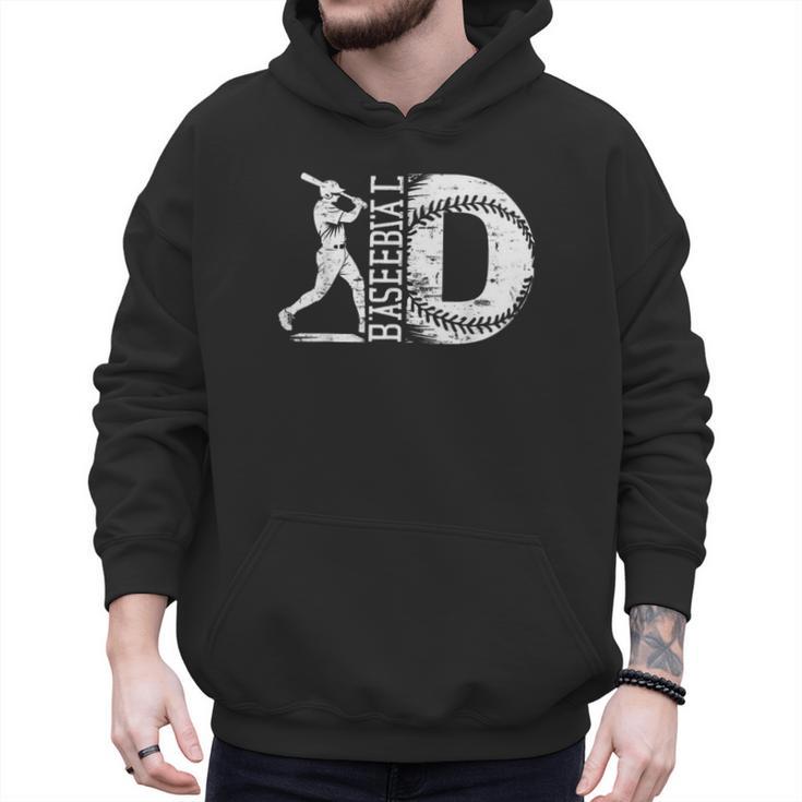Baseball Dad Graphic Design For Sports Enthusiasts Men Hoodie