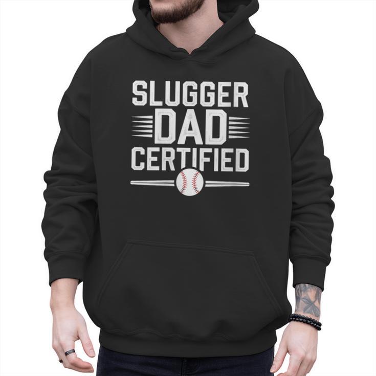 Baseball Dad Father Fathers Day Baseball Lovers Homerun Men Hoodie