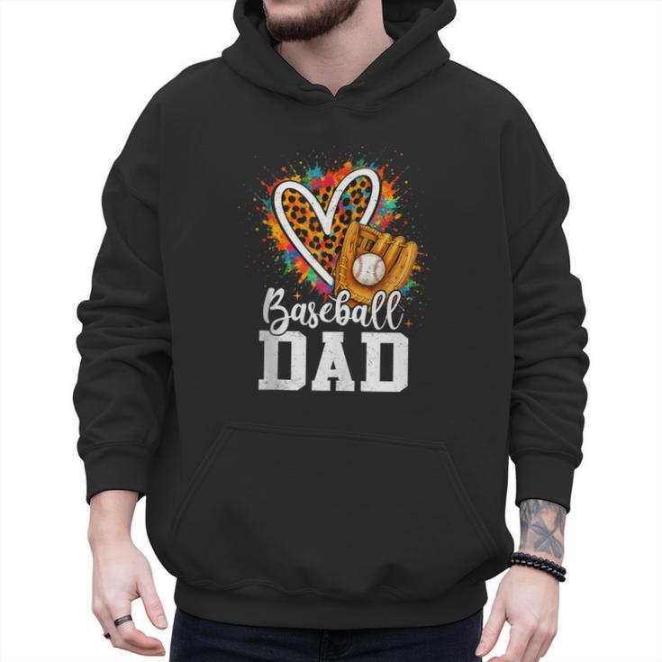 Baseball Dad Fathers Day Men Hoodie