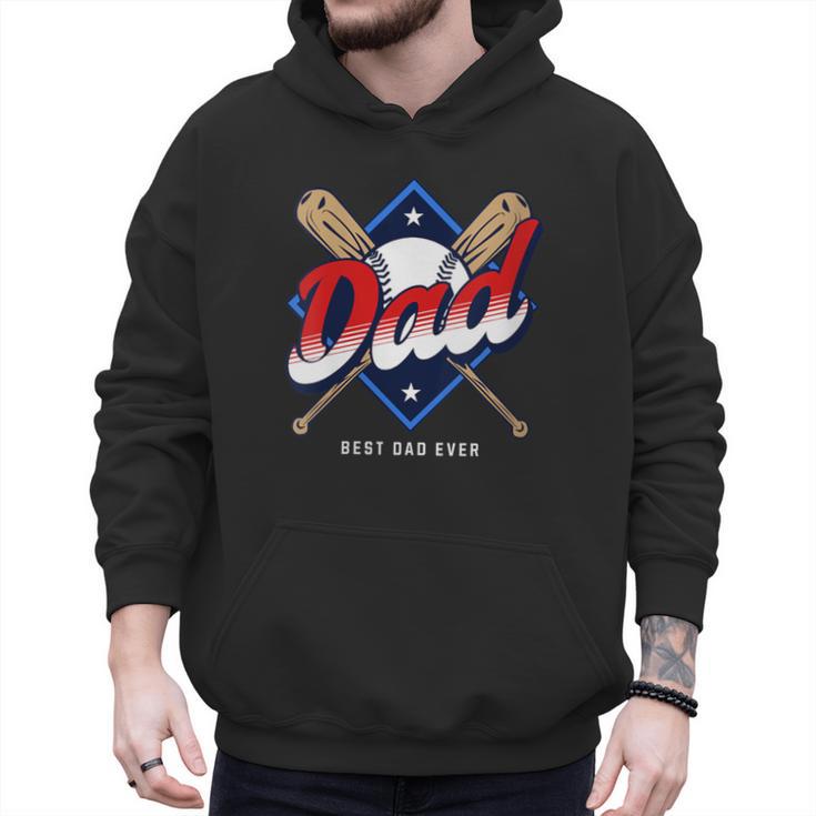 Baseball Dad Baseball Men Hoodie