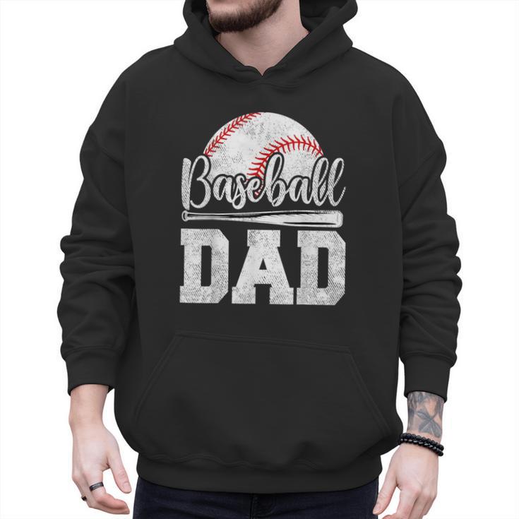 Baseball Dad Baseball Player Game Day Father's Day Men Hoodie