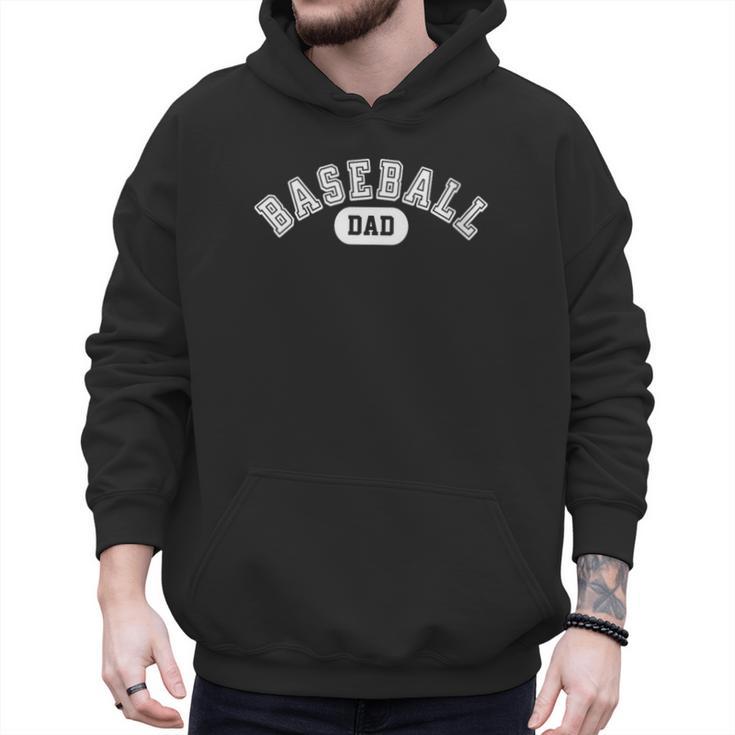 Baseball Dad School Sports Baseball Fan Father's Day Men Hoodie