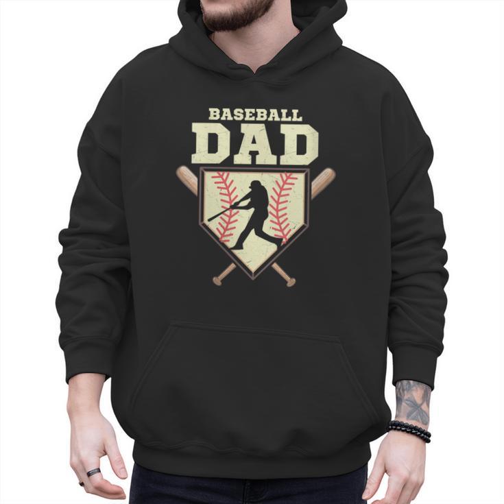 Baseball Dad Sport Fan Father Men Hoodie